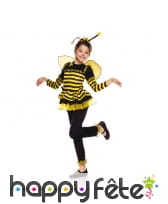 Tenue de petite abeille rayée pour enfant