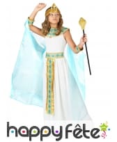 Tenue de petite reine égyptienne avec cape, image 1