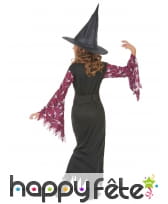 Tenue de petite sorcière avec motifs têtes de mort, image 2