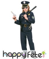 Tenue de policier bleue pour enfant, image 2