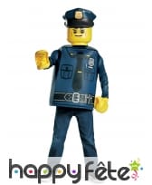 Tenue de policier Lego pour enfant