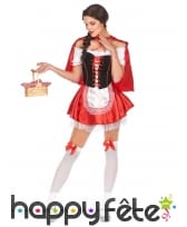 Tenue du petit chaperon rouge pour femme adulte, image 7