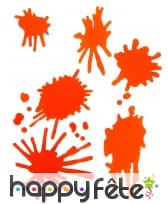 Taches de sang décoratives en gel