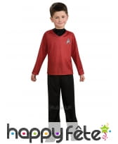Tenue de Scotty pour enfant, Star Trek