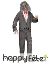 Tenue de serveur zombie pour adulte