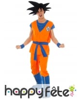 Tenue de Son Goku pour homme, Dragon ball Z