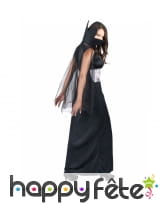 Tenue de sorcière araignée jambe échancrée, image 2