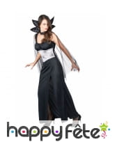 Tenue de sorcière araignée jambe échancrée, image 3