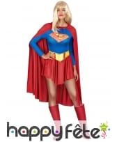 Tenue de supergirl pour femme adulte