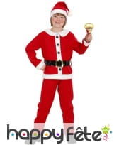 Tenue enfant de père Noël