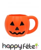 Tasse en forme de citrouille,10 x 8,5 cm