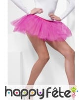 Tutu fluo en résille fuschia. Année 80's, image 1