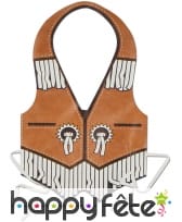 Tablier imprimé Cow-Boy