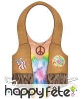 Tablier imprimé hippie