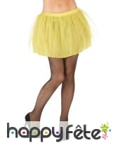 Tutu jaune et jupon opaque