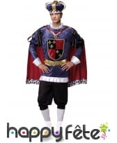 Tenue luxe de roi de France