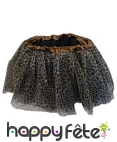 Tutu leopard en polyester