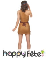 Tenue marron courte de femme indienne, image 2