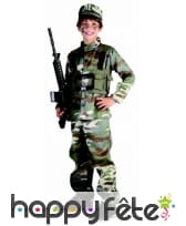 Tenue militaire camouflage pour enfant, image 3