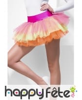 Tutu multicolore en résille