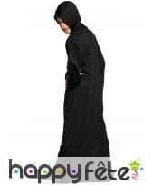 Tunique noire avec crâne et flammes pour enfant, image 1