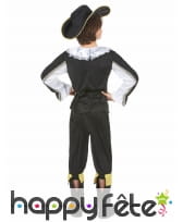 Tenue noir et dorée de petit mousquetaire, image 2