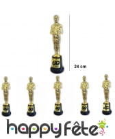 Trophée Oscar d'anniversaire, 24 cm