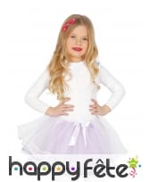 Tutu petite licorne couleurs pastels en tulle