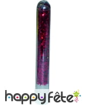 Tube paillette rouge