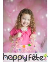 Tutu rose à personnaliser pour enfant