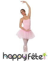 Tenue rose clair de danseuse étoile pour femme