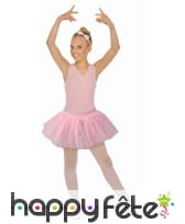 Tutu rose de ballerine pour petite fille