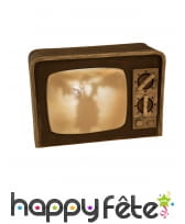 Téléviseur rétro lumineux et sonore de 31cm