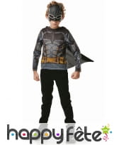 T-shirt cape de Batman pour enfant avec masque