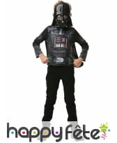 T-shirt cape de Dark Vador pour enfant avec masque, image 1