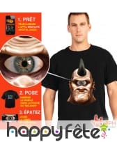 T-shirt cyclope oeil qui bouge