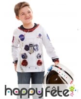 T-shirt d'astronaute pour enfant