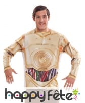 T-shirt de C-3PO pour adulte