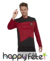 T-shirt de Commander Star Trek The next generation