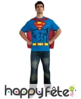 T-shirt de superman avec cape