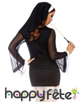 Tenue sexy de nonne avec coiffe, image 1