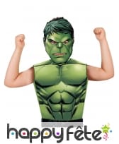 T-shirt et masque de Hulk pour enfant