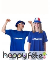 T-shirt I love france, image 1