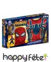 Tenue Spiderman Infinity War muscl&eacute;,enfant coffret, image 1