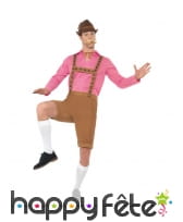 Tenue salopette marron de Bavarois, image 1