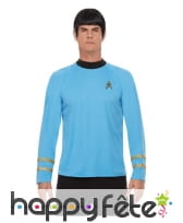 T-shirt star trek bleu pour adulte, image 1