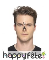 Tatouage visage de squelette éphémère, image 1