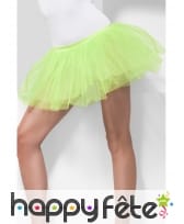 Tutu vert fluo en résille. Années 80