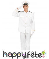 Uniforme blanc capitaine de la marine, image 1