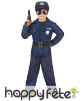 Uniforme de policier pour enfant, modèle luxe, image 1